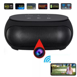 Camera ngụy trang loa nghe nhạc bluetooth Wifi HD 4K